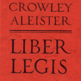 Aleister Crowley: Kniha Zákona (Liber AL vel Legis)