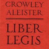 Aleister Crowley: Kniha Zákona (Liber AL vel Legis)